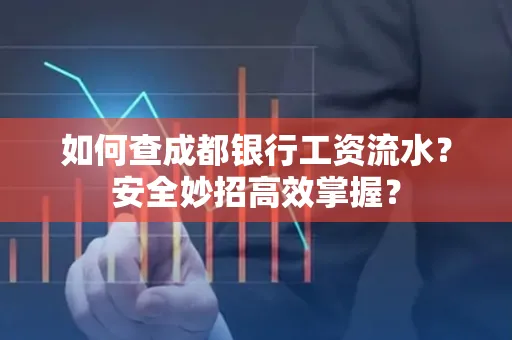 如何查成都银行工资流水?安全妙招高效掌握?