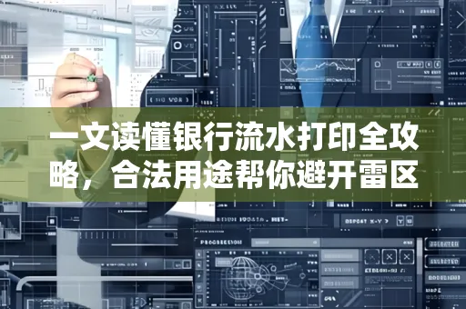 一文读懂银行流水打印全攻略,合法用途帮你避开雷区