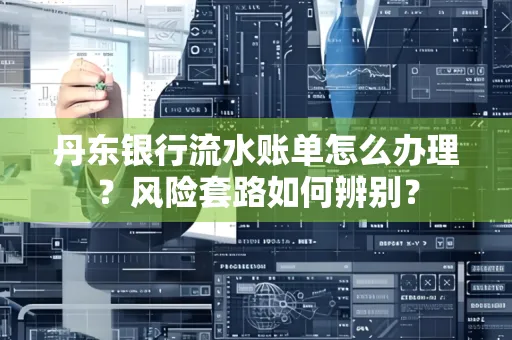 丹东银行流水账单怎么办理?风险套路如何辨别?