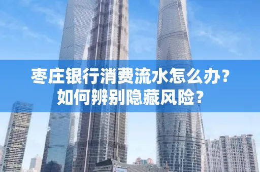 枣庄银行消费流水怎么办?如何辨别隐藏风险?