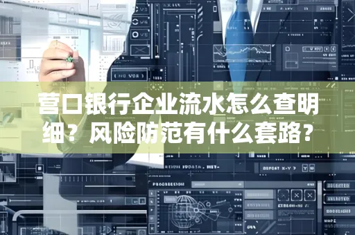 营口银行企业流水怎么查明细?风险防范有什么套路?