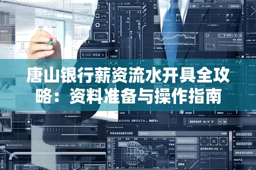 唐山银行薪资流水开具全攻略:资料准备与操作指南