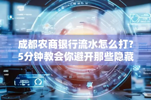 成都农商银行流水怎么打?5分钟教会你避开那些隐藏坑