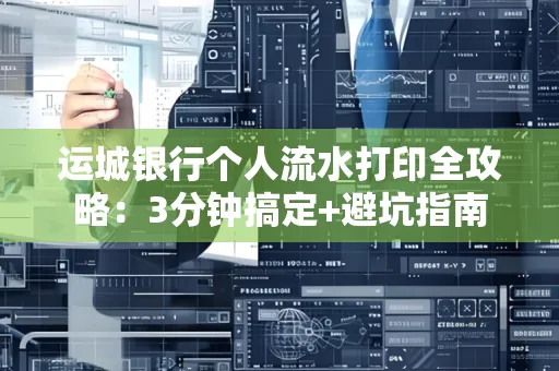 运城银行个人流水打印全攻略：3分钟搞定+避坑指南