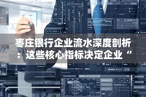 枣庄银行企业流水深度剖析:这些核心指标决定企业“钱袋子”健康度